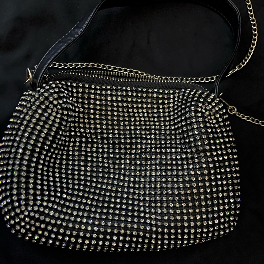 Shoulder/ Crossbody Rhinestone Purse